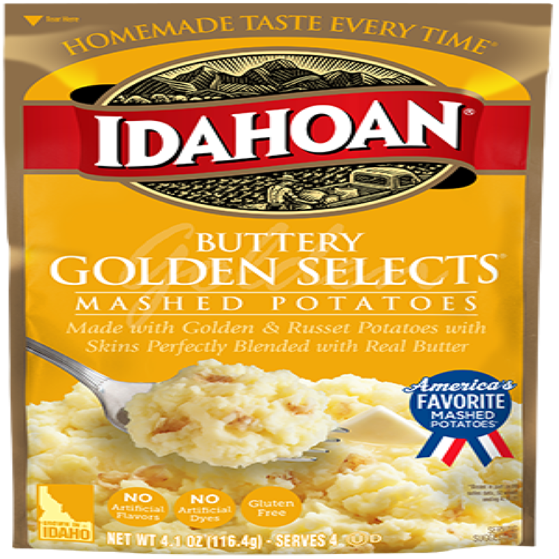 IDAHOAN Buttery Golden Selects Mashed Potato 4.1oz