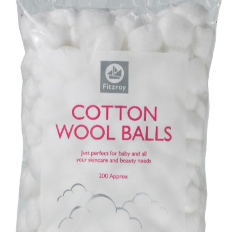 FITZROY Cotton Wool Balls 100's