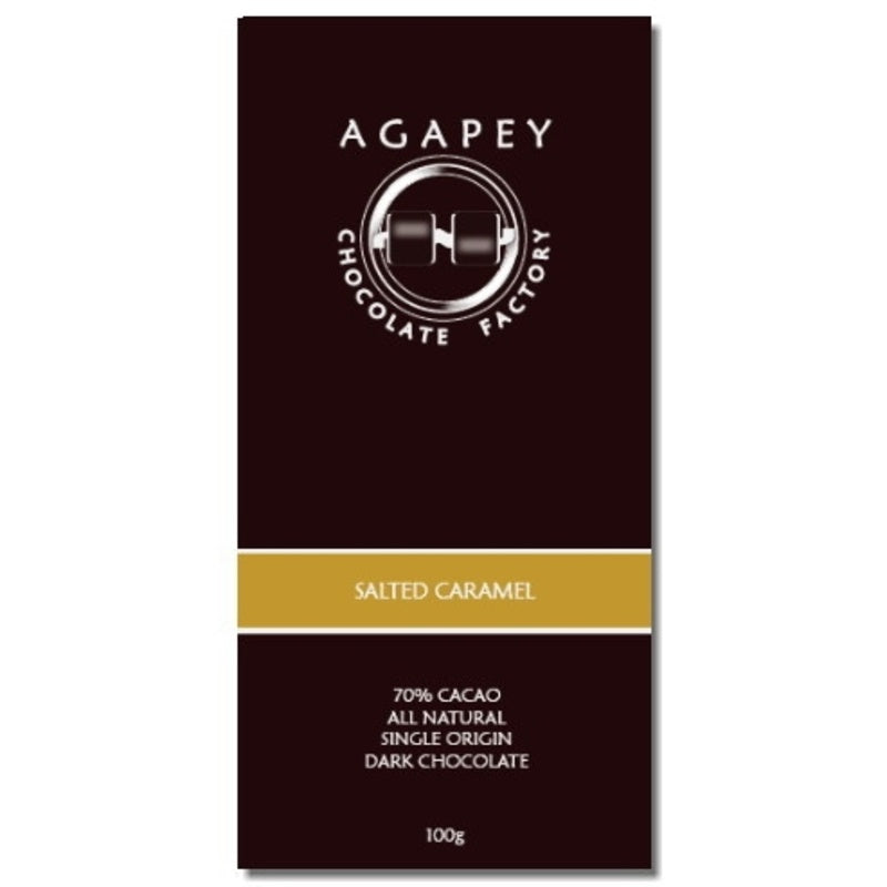 AGAPEY Choc Salted Carmel 70% 100g