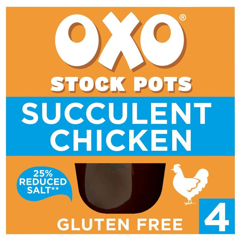 OXO Stock Pot Reduced Salt Chicken 4x20g