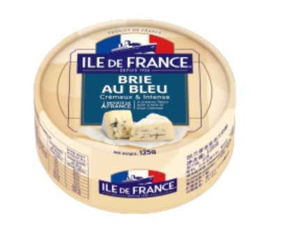 ILE DE FRANCE Brie Bleu Cheese 125g