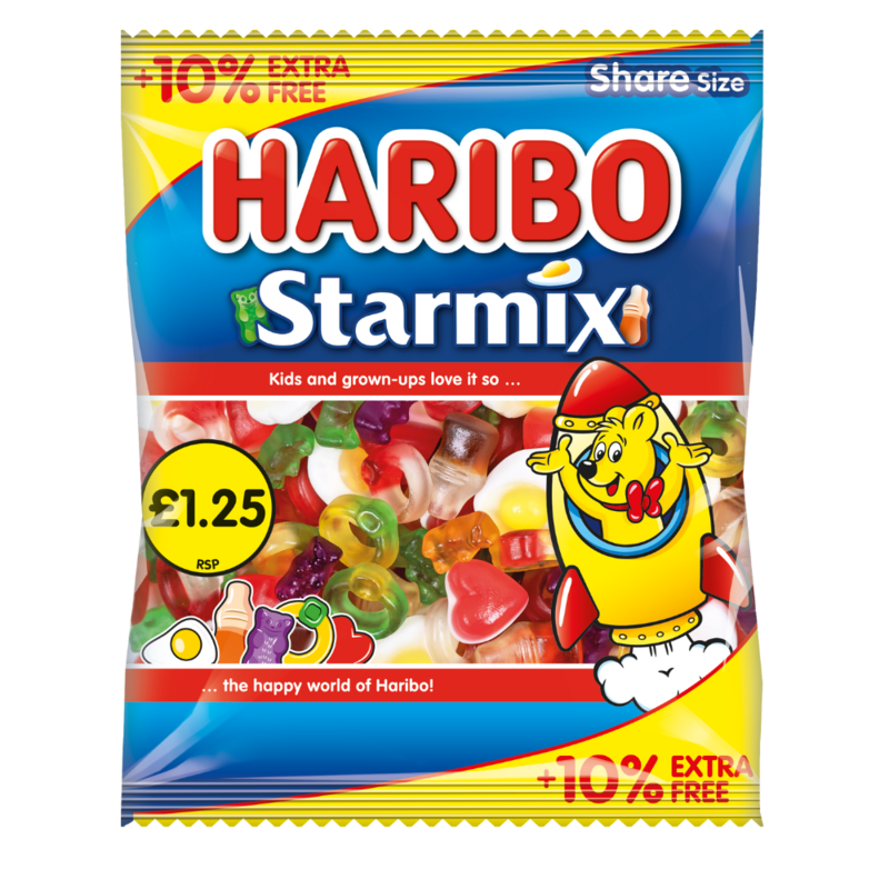 HARIBO Starmix 10% Extra Free 154g