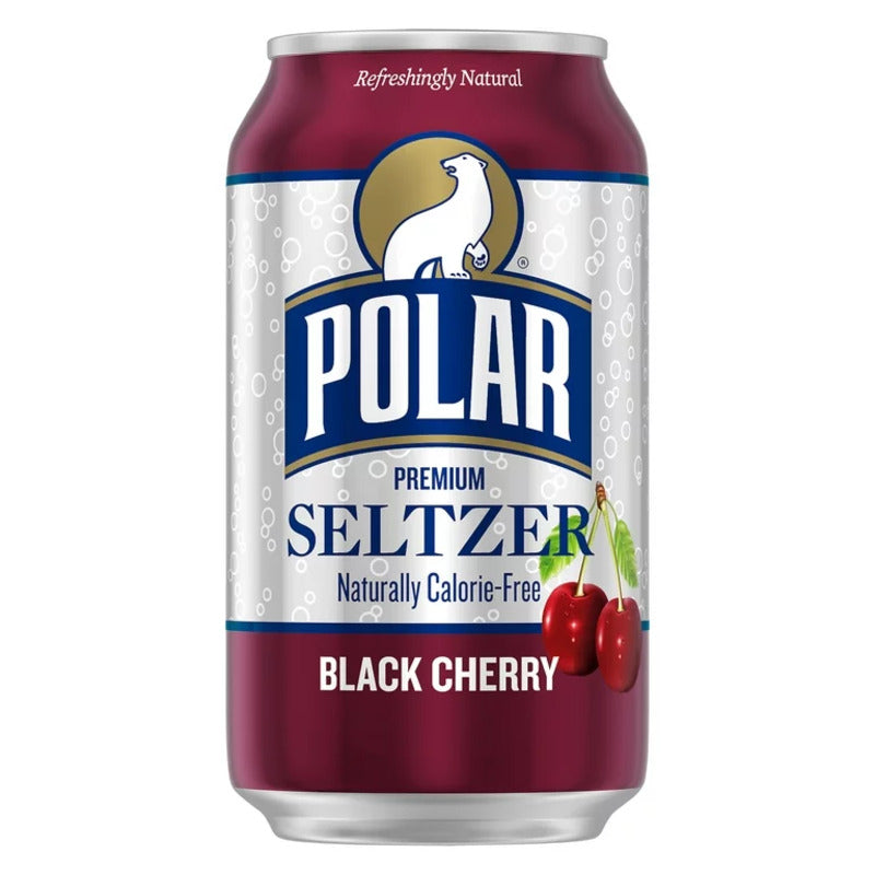 POLAR Seltzer Black Cherry Zero Sugar 12 oz