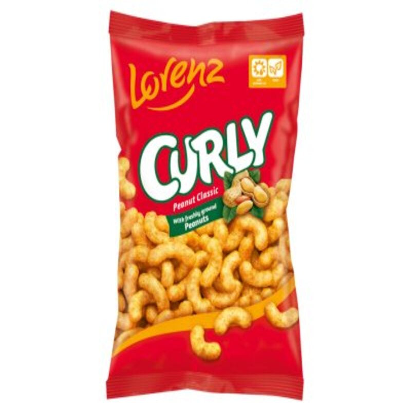 Lorenz Classic Curly Peanut (Peanutty Wotsits!) - 120g