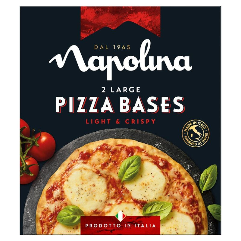 NAPOLINA Large Pizza Bases 2 count 300g