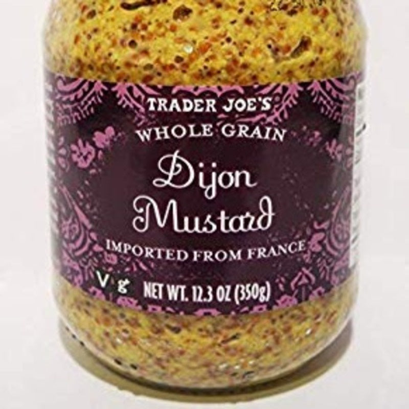 TRADER JOE'S Whole Grain Dijon Mustard 12.3oz