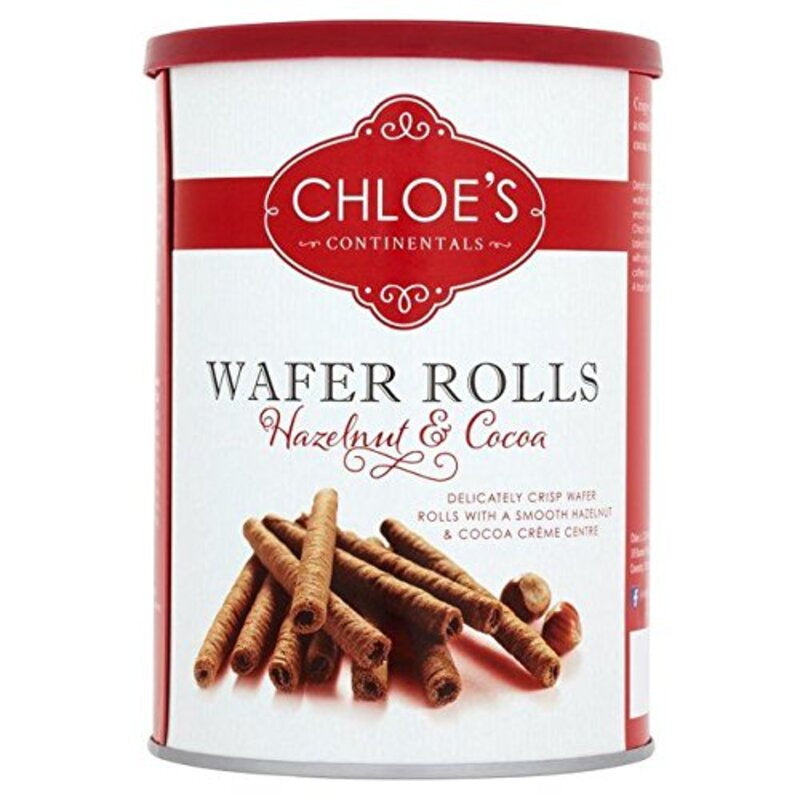 CHLOE'S Hazelnut Wafer Rolls 400g