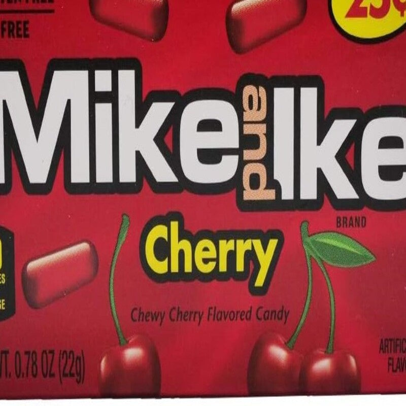 MIKE & IKE Cherry 22 g  $1.50