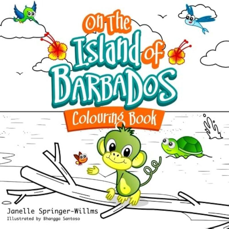 On The Island Colouring Book