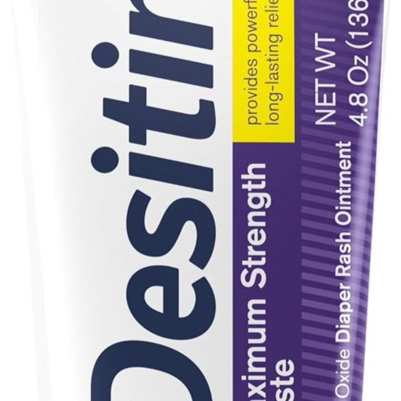 Desitin Baby Diaper Rash Maximum Strength Original Paste, 4.8 oz.