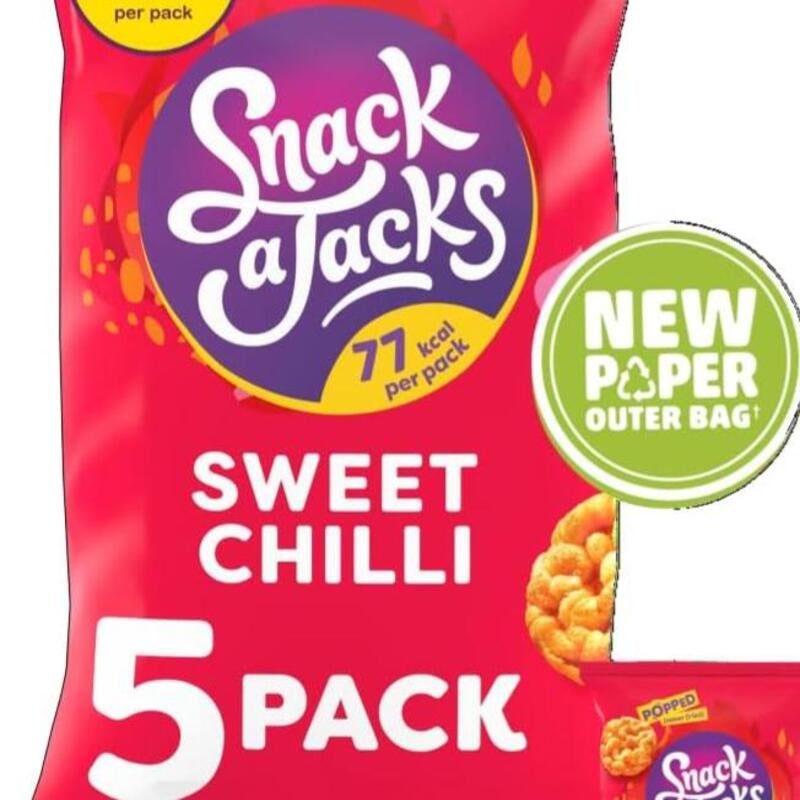 SNACKS a JACKS Sweet Chilli Rice Cakes 5 pack