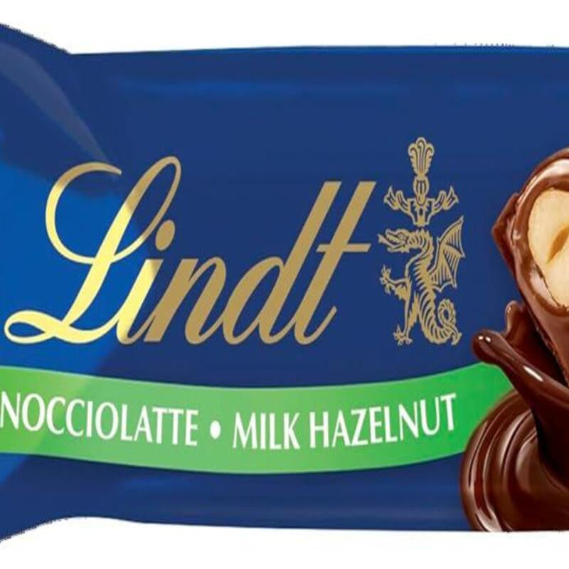 LINDT Milk Chocolate & Hazelnut Bar 35g