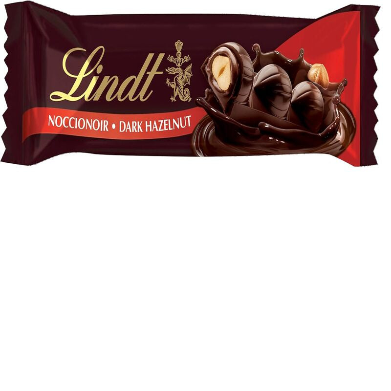 LINDT Dark Chocolate & Hazelnut Bar 35g