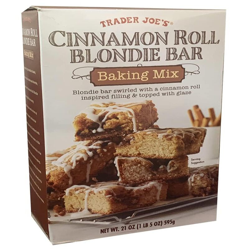 TRADER JOE'S Cinnamon Roll Blondie Bar 21oz