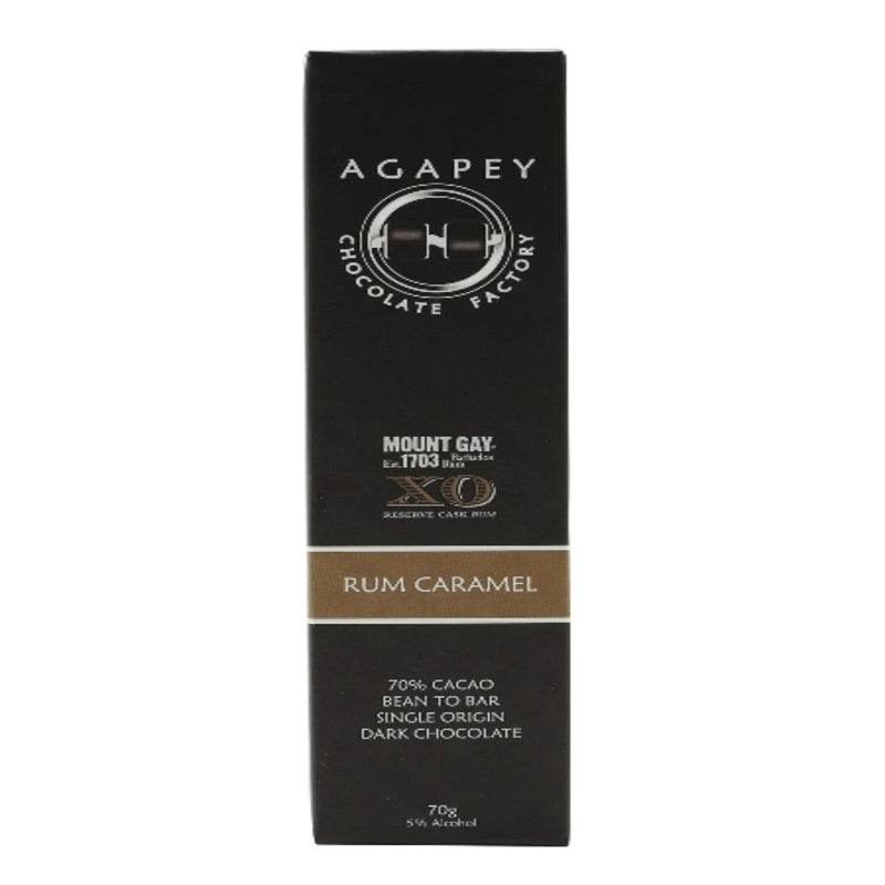 AGAPEY Choc Rum Caramel 70g