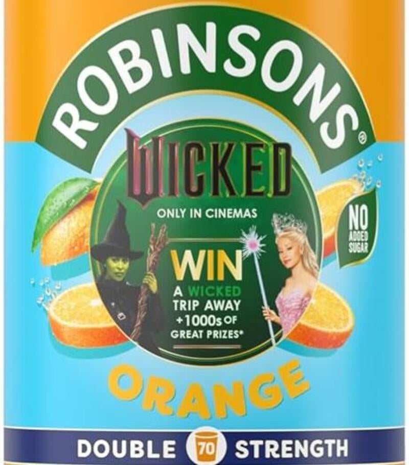 ROBINSONS Real Fruit Orange Double Strength 1.75L