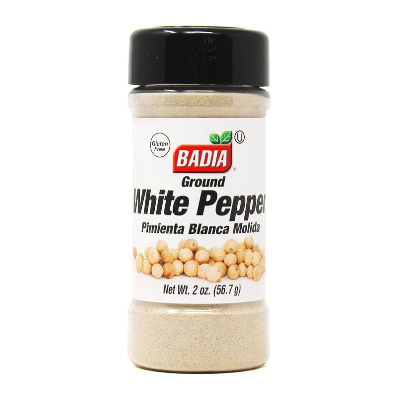 BADIA Ground White Pepper 2oz