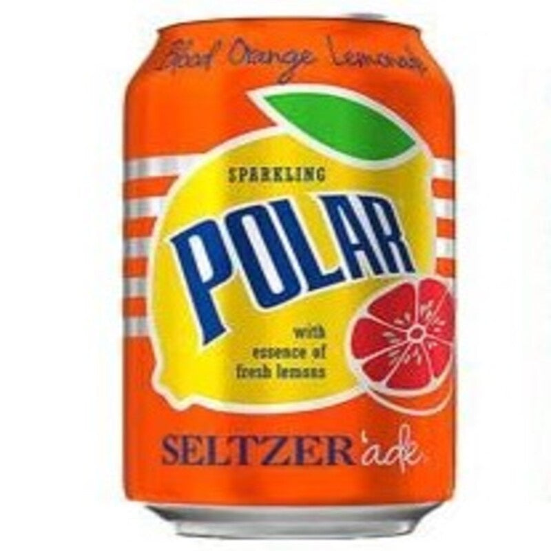 POLAR Seltzer'ade Blood Orange  Lemonade 12 oz