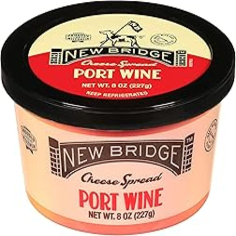 NEW BRIDGE Port Wine Cheese Spread 7oz