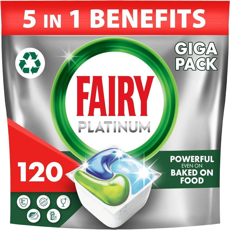 FAIRY Platinum All In One Dishwasher Tab
