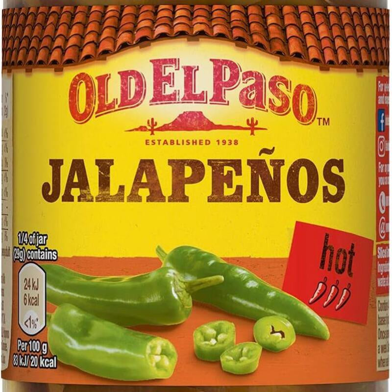 OLD EL PASO Sliced Jalapenos 215g