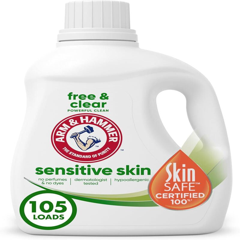 ARM & HAMMER Sensitive Skin Detergent 105oz