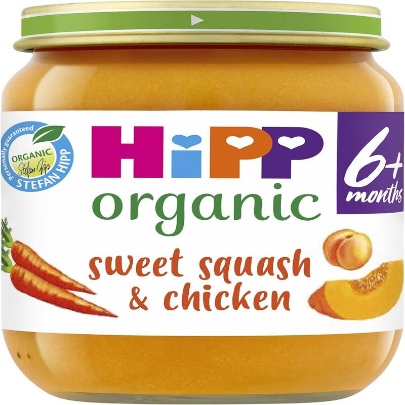 HIPP Organic Squash & Chicken 125g