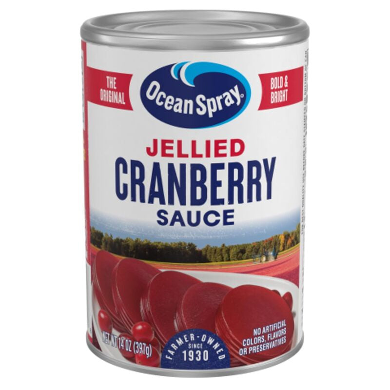 OCEAN SPRAY Jellied Cranberry Sauce 14oz