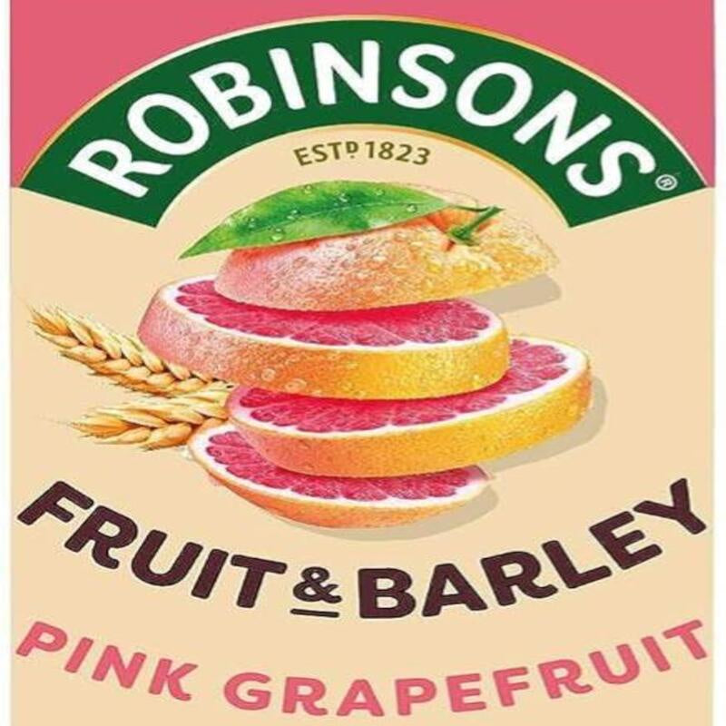 ROBINSONS Real Fruit & Barley Pink Grapefruit Drink 1L