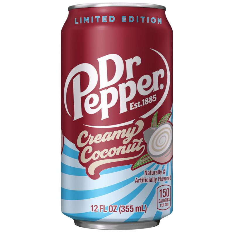 Dr. PEPPER - Creamy Coconut 12 oz can