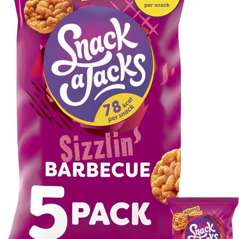 SNACKS a JACKS Barbeque Rice Cakes 5 pack