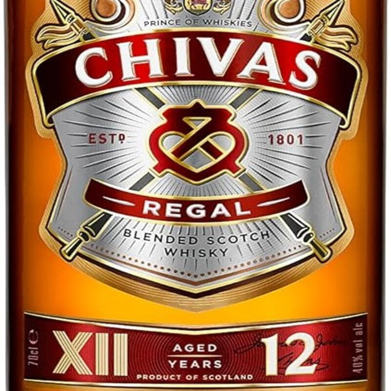 Chivas Regal Whisky 12 Yr