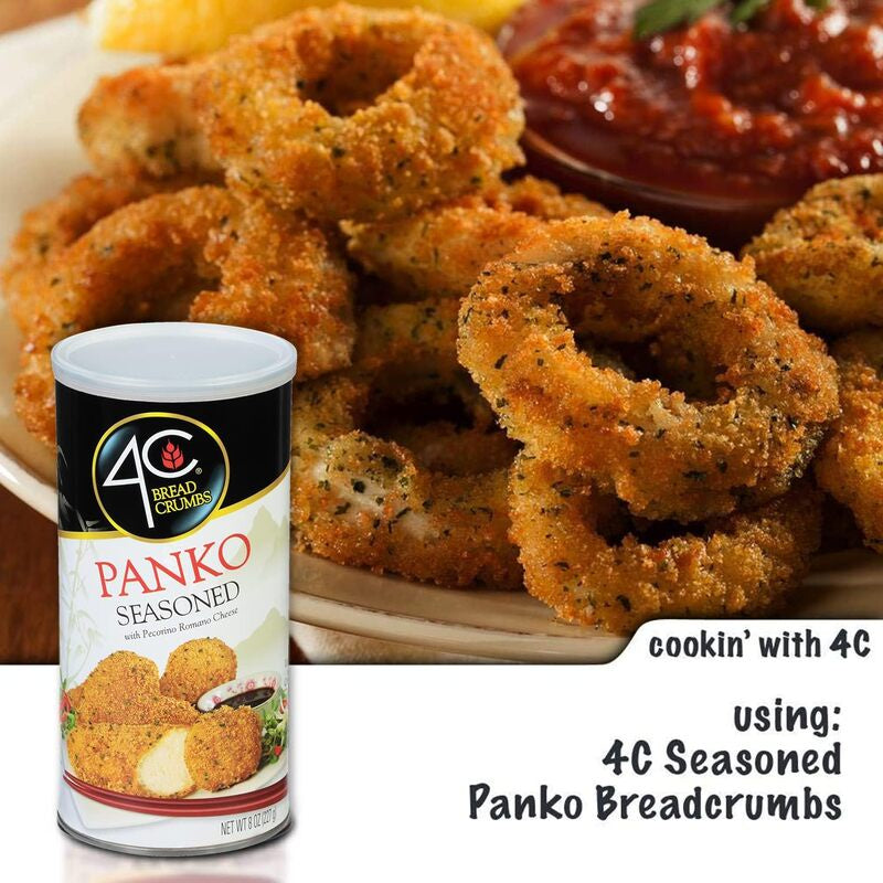 4C Panko Breadcrumbs Seasoned 8oz