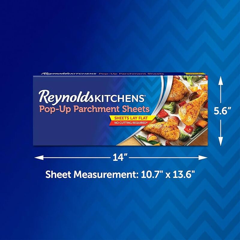 REYNOLDS  Pop-Up Parchment Sheets  125ct