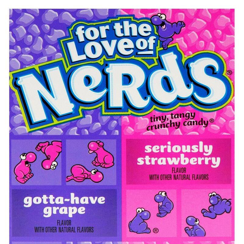 NERDS Grape and Strawberry Candy Mini 6pk