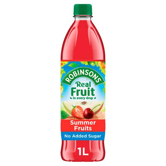 ROBINSONS Real Fruit Summer Fruits Drink 1 Litre