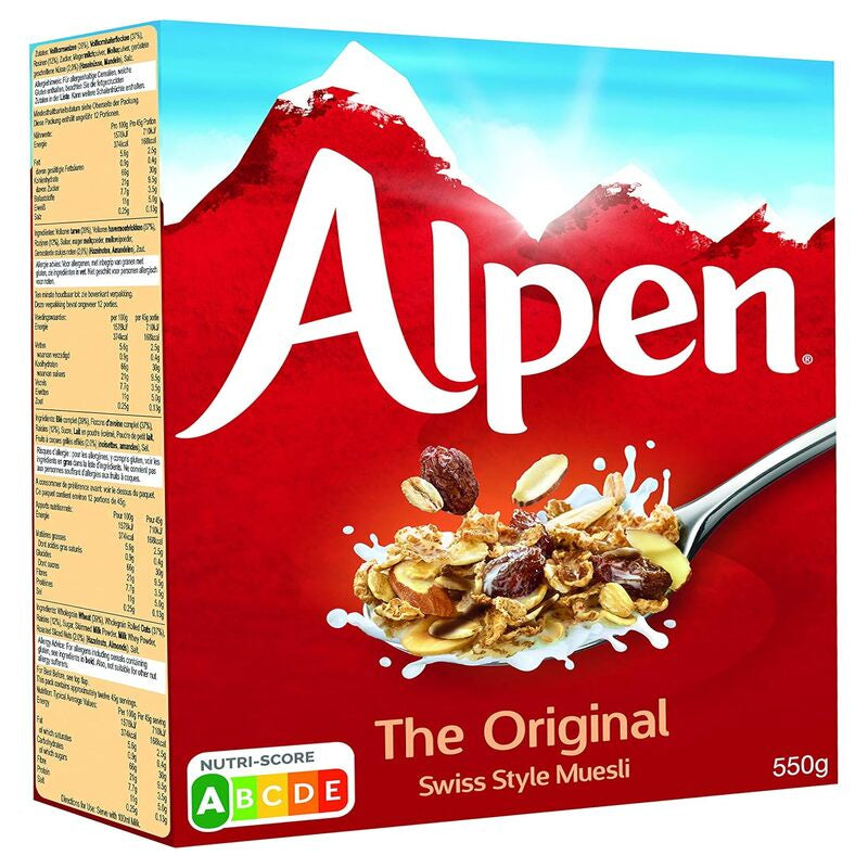 ALPEN Muesli Original Recipe 550g