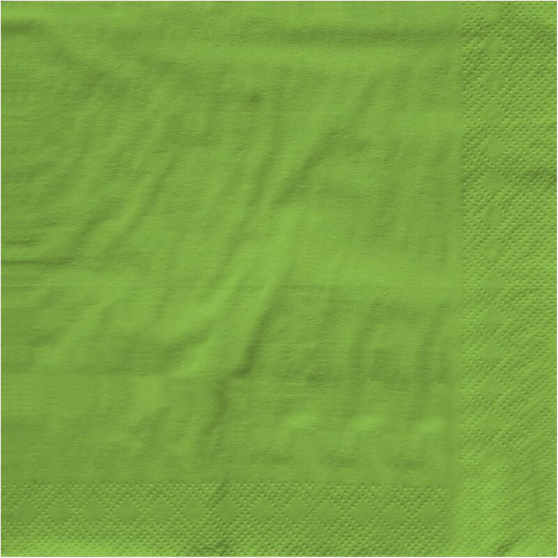 "Touch Of Color" Lime BeverageNapkins 50ct