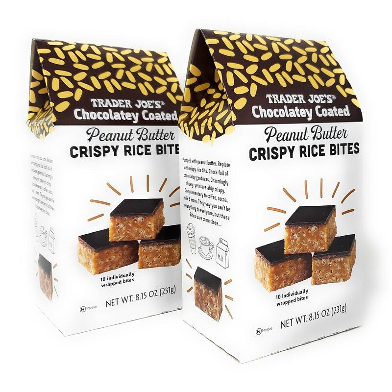 TRADER JOE'S Peanut Butter Crispy Rice Treats