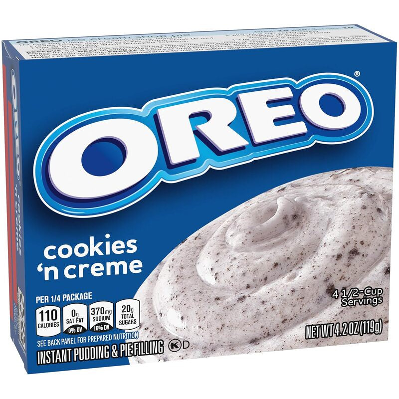 OREO Cookies 'n Creme Pudding Mix 4.2oz