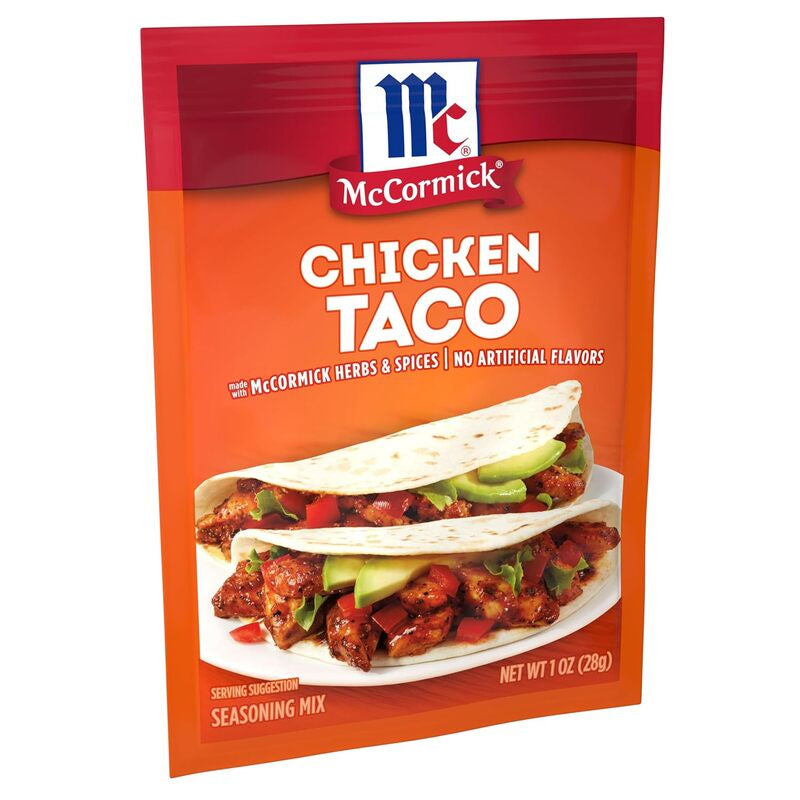 Mc CORMICK Chicken Taco Seasoning 1oz