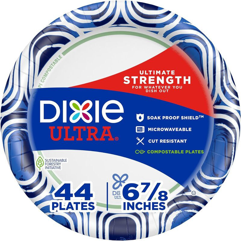 DIXIE Ultra 6" Paper Plates 44 ct