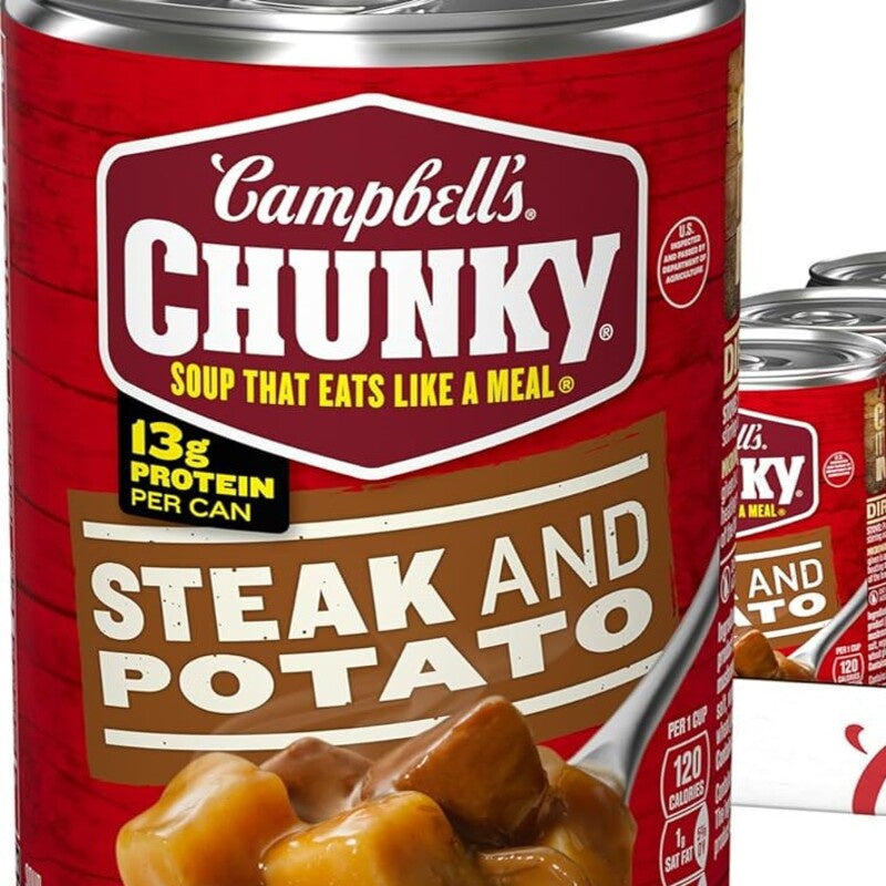 CAMPBELL'S Chunky Soup Steak & Potato 18.8oz