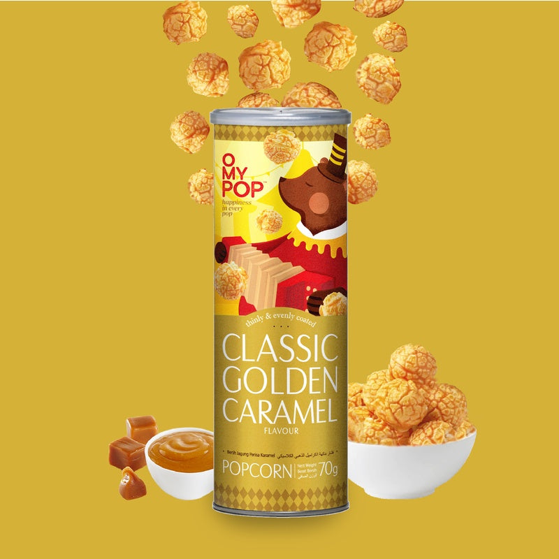 O MY POP Classic Golden Caramel 70g