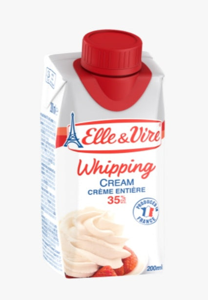 ELLE & VIRE Whipping Cream 200ml