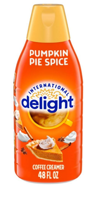 INTERNATIONAL DELIGHT Pumpkin Pie Spice Coffee Creamer 48oz