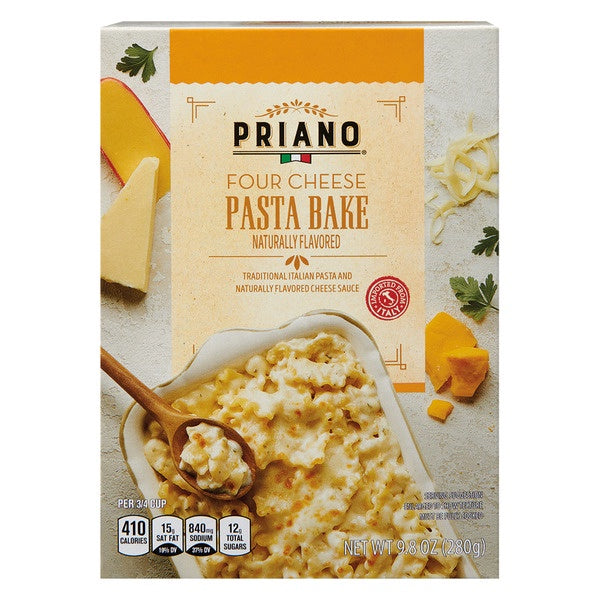 PRIANO Four Cheese Pasta Bake 9.8 oz. 280g
