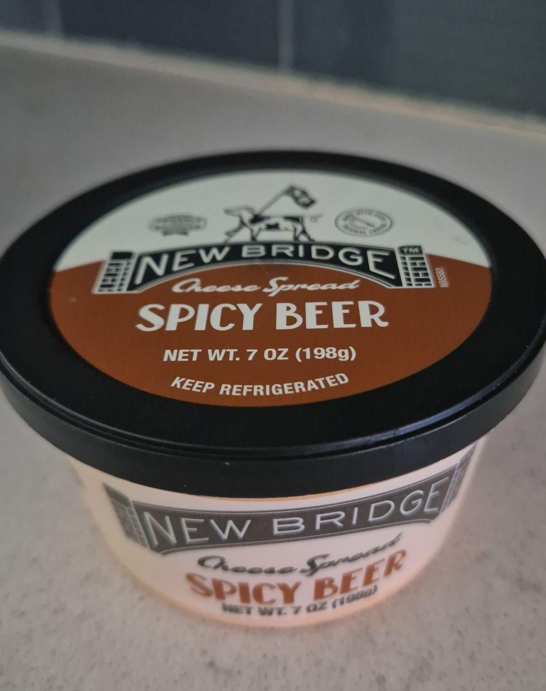 NEW BRIDGE Spicy Beer Cheese Spread 7oz