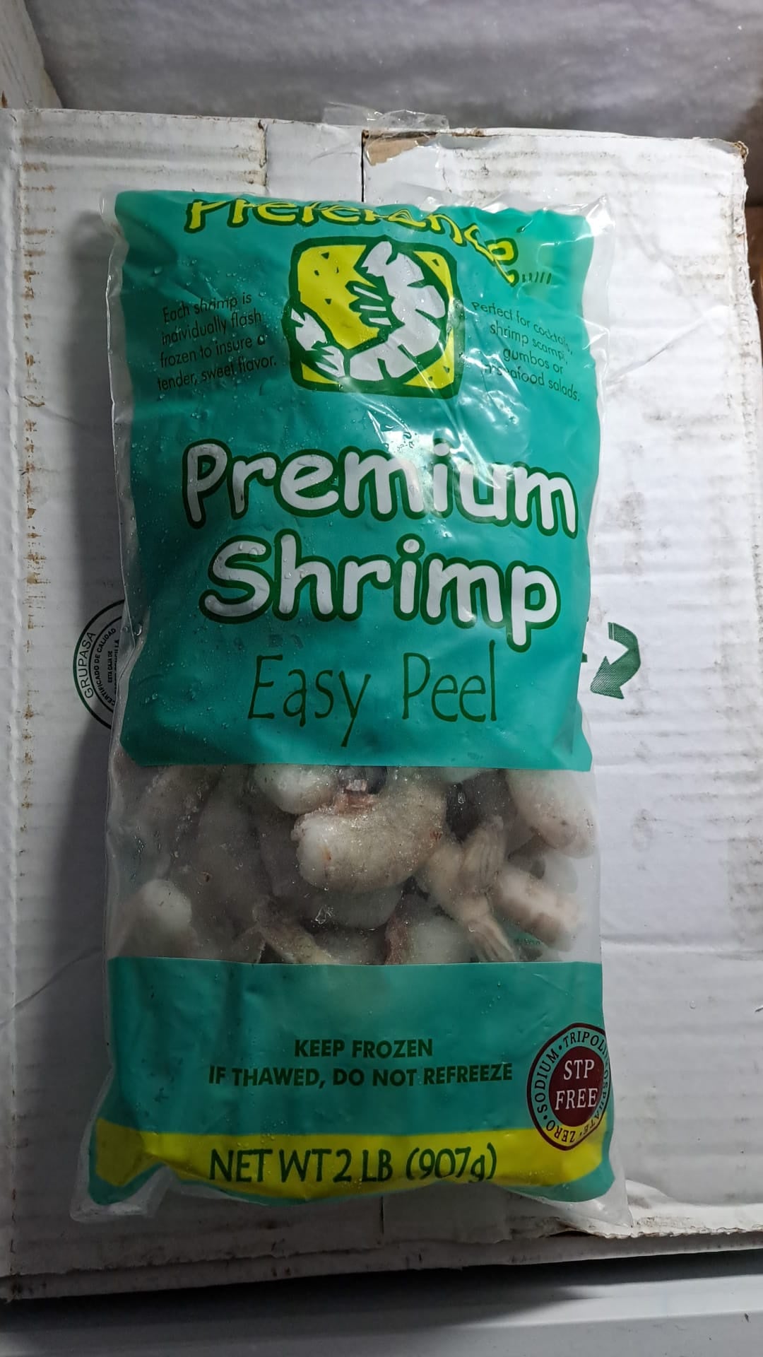 PREFERENCE Premium Shrimp Deveined, Easy Peel 2lb