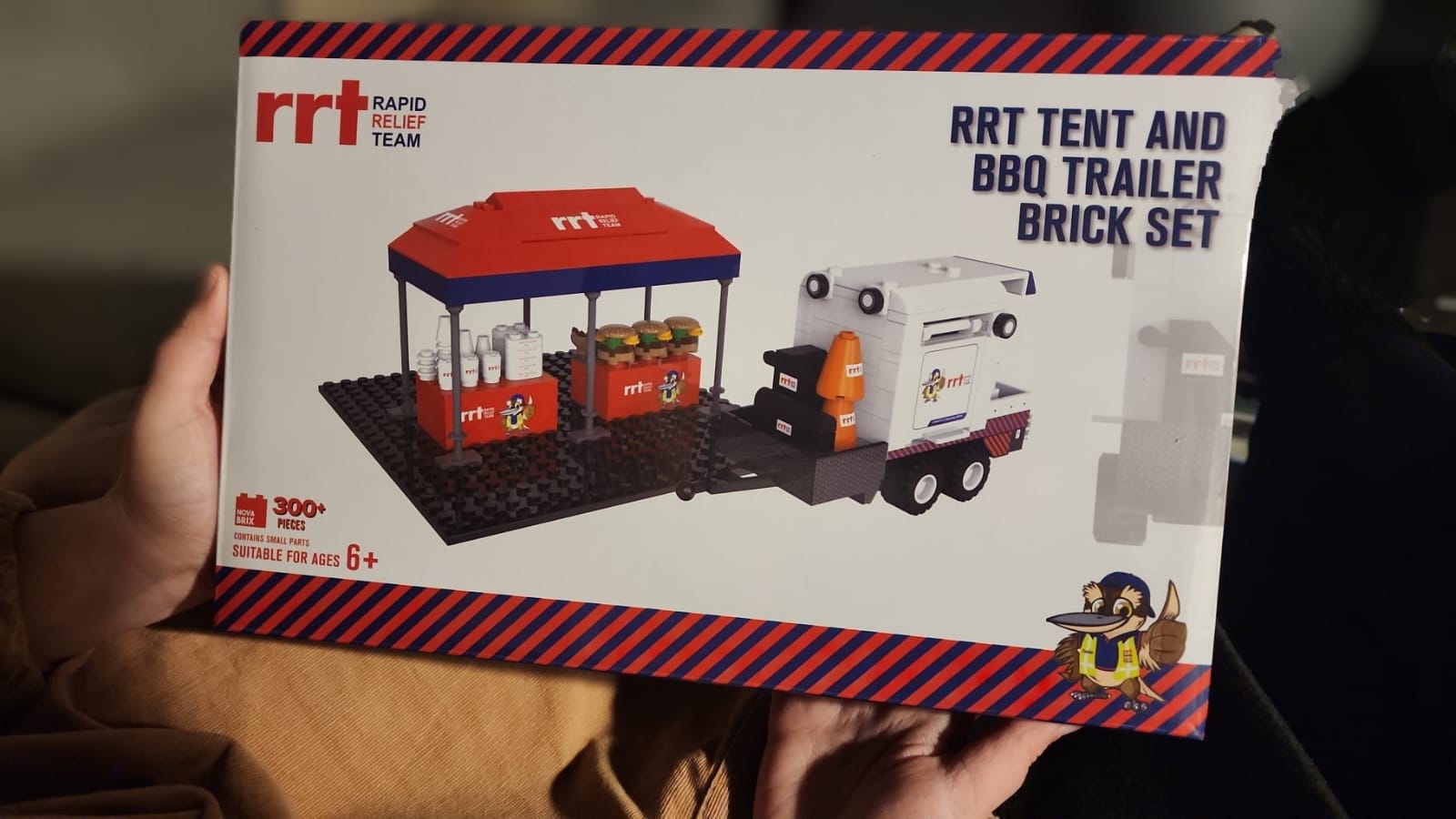 RRT Tent and BBQ Trailer Brick Set